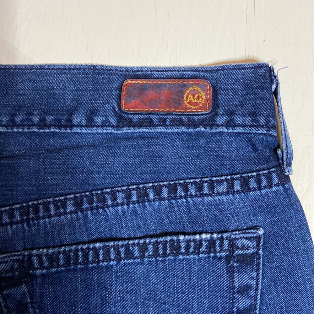 AG Adriano Goldschmied | Women's The Glisten Low Rise Wide Leg Jeans | sz 29R - Picture 10 of 11